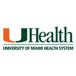 Logo de UHealth del University of Miami, seguros de salud internacional en Paraguay