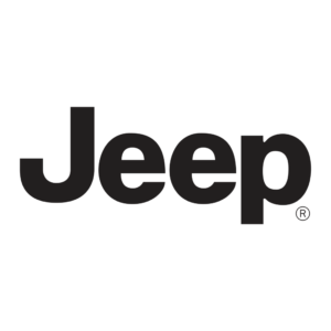 Logo de Jeep, una marca de autos que asegura Covering